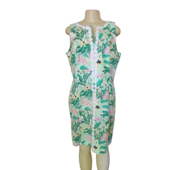New w Tags, Crown & Ivy Bunny Floral Sleeveless Dress Size 16 - Picture 4 of 8